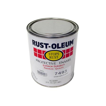 สีน้ำมัน RUST-OLEUM 7493-4 สีเหลือง เงา 1/4 แกลลอน_0
