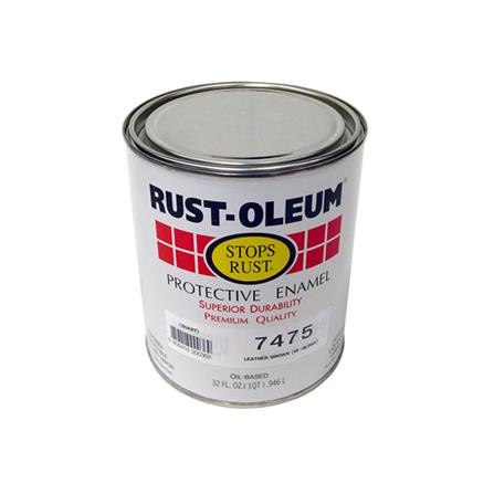 สีน้ำมัน RUST-OLEUM 7475-4 สีน้ำตาล เงา 1/4 แกลลอน