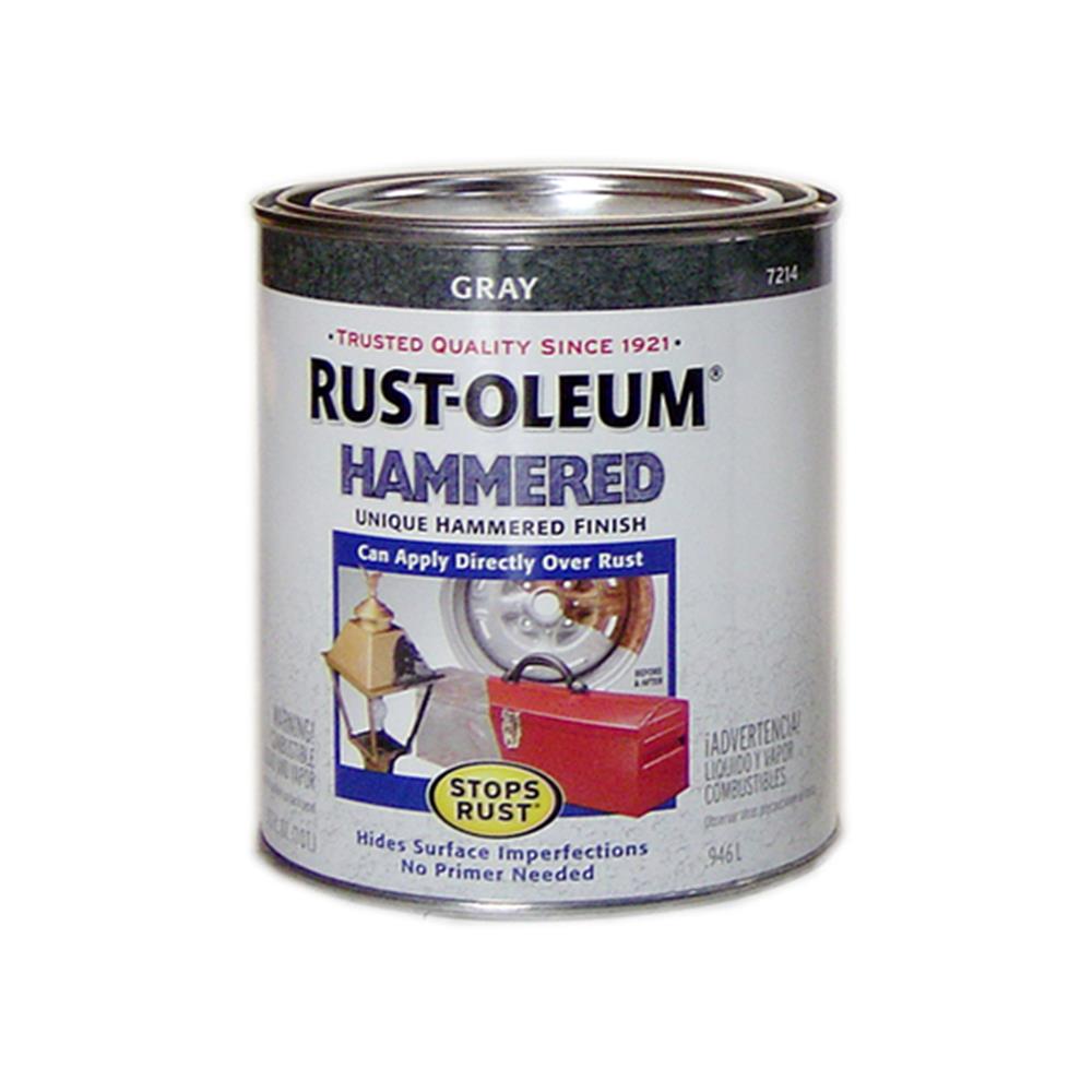สีน้ำมันลายฆ้อน RUST-OLEUM 7214 1/4GL