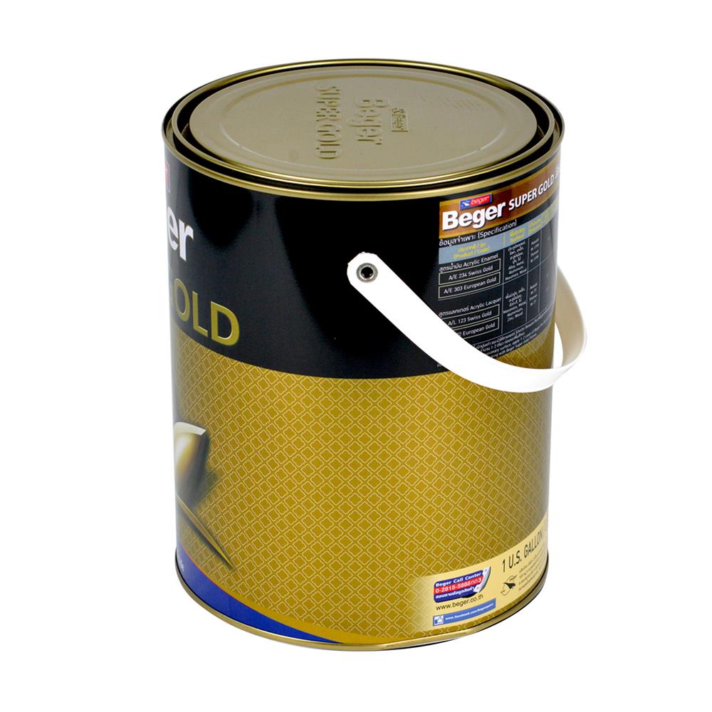 สีรองพื้นสีทอง BEGER SUPER GOLD A/E 8855 1 แกลลอน