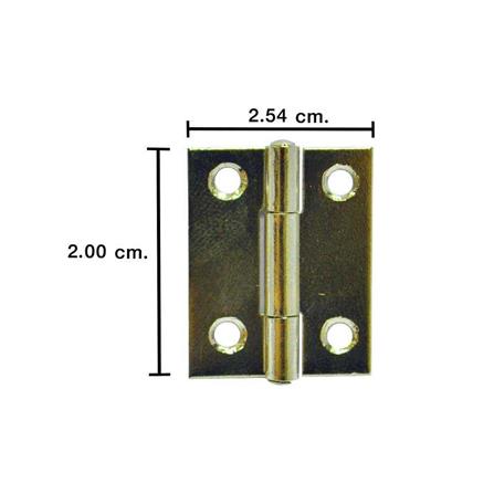 บานพับผีเสื้อถอดไม่ได้ SH-100Y แพ็ก 4 ตัว_2