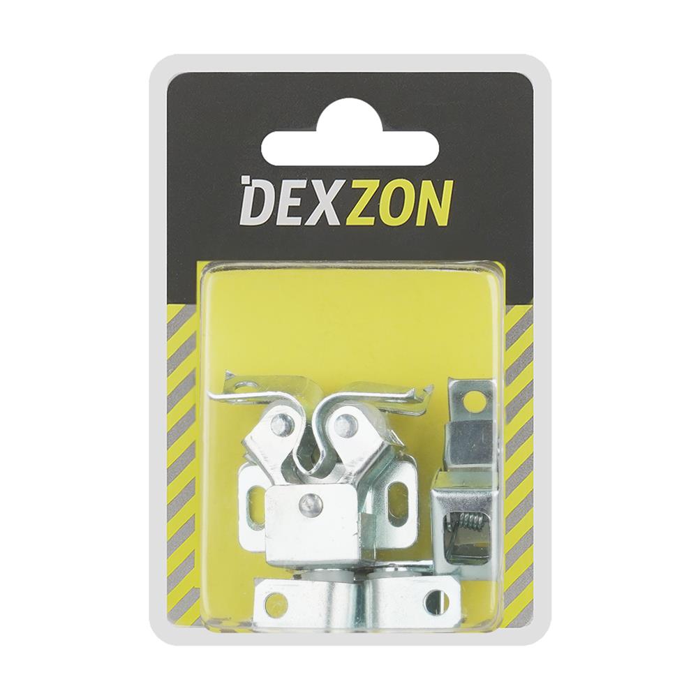 กันชนก้ามปูล้อยื่น DEXZON SM-50 สีซิงค์ขาว แพ็ก 4 ชิ้น