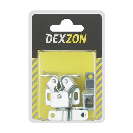 กันชนก้ามปูล้อยื่น DEXZON SM-50 สีซิงค์ขาว แพ็ก 4 ชิ้น_2