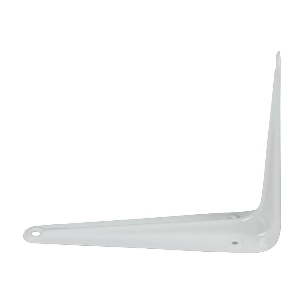 แขนรับชั้นเหล็ก HAFELE 90 องศา 12.5x15 ซม. สีขาว