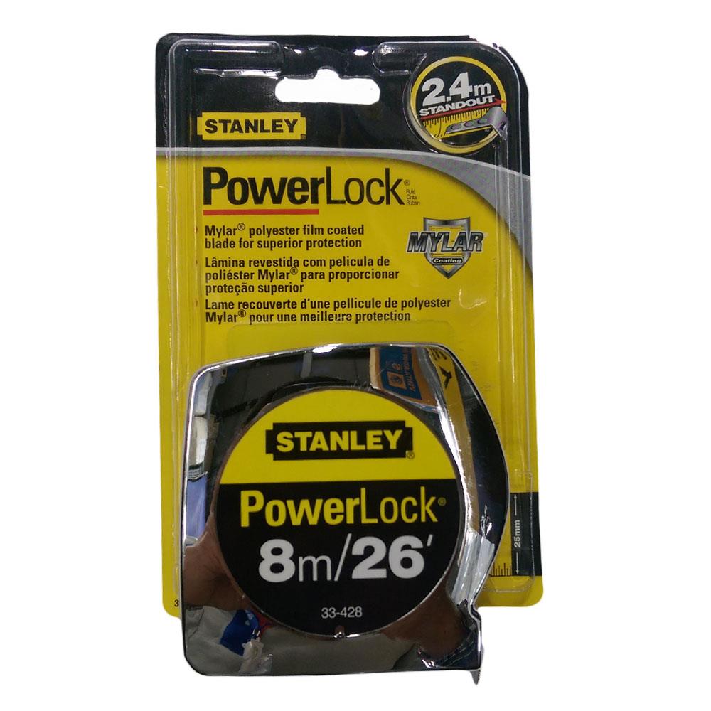ตลับเมตร STANLEY POWERLOCK 8 ม.