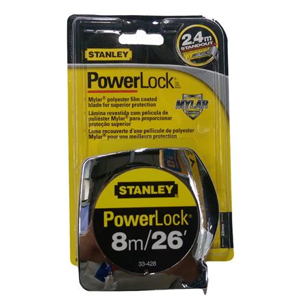 ตลับเมตร STANLEY POWERLOCK 8 ม.