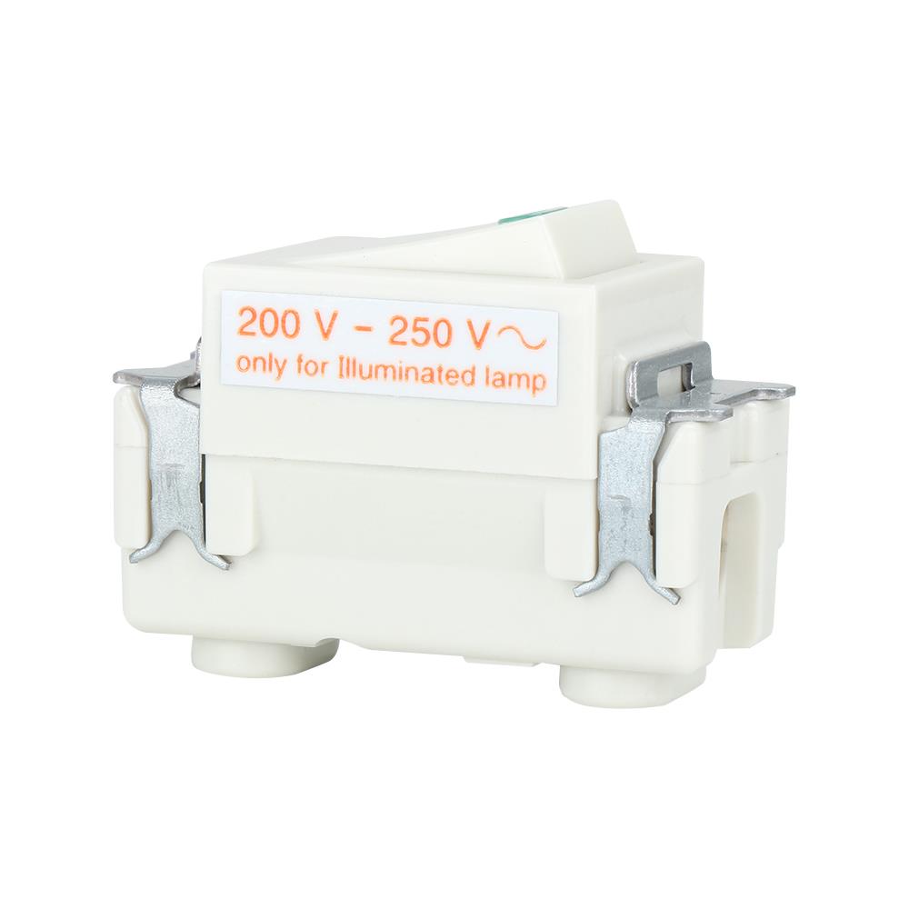 สวิตช์ 1 ทาง PANASONIC WNG5151-751 ขนาด 1 ช่อง สีขาว