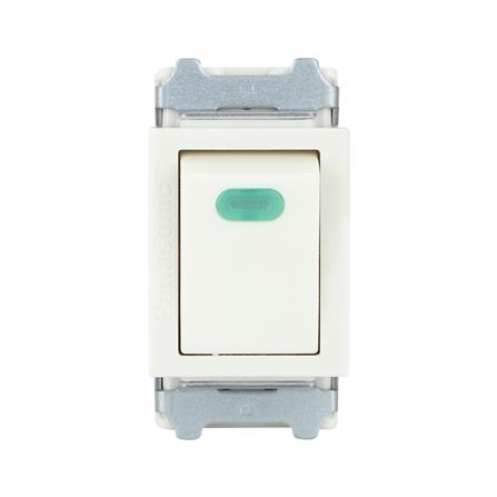 สวิตช์ 1 ทาง PANASONIC WNG5151-751 ขนาด 1 ช่อง สีขาว_0