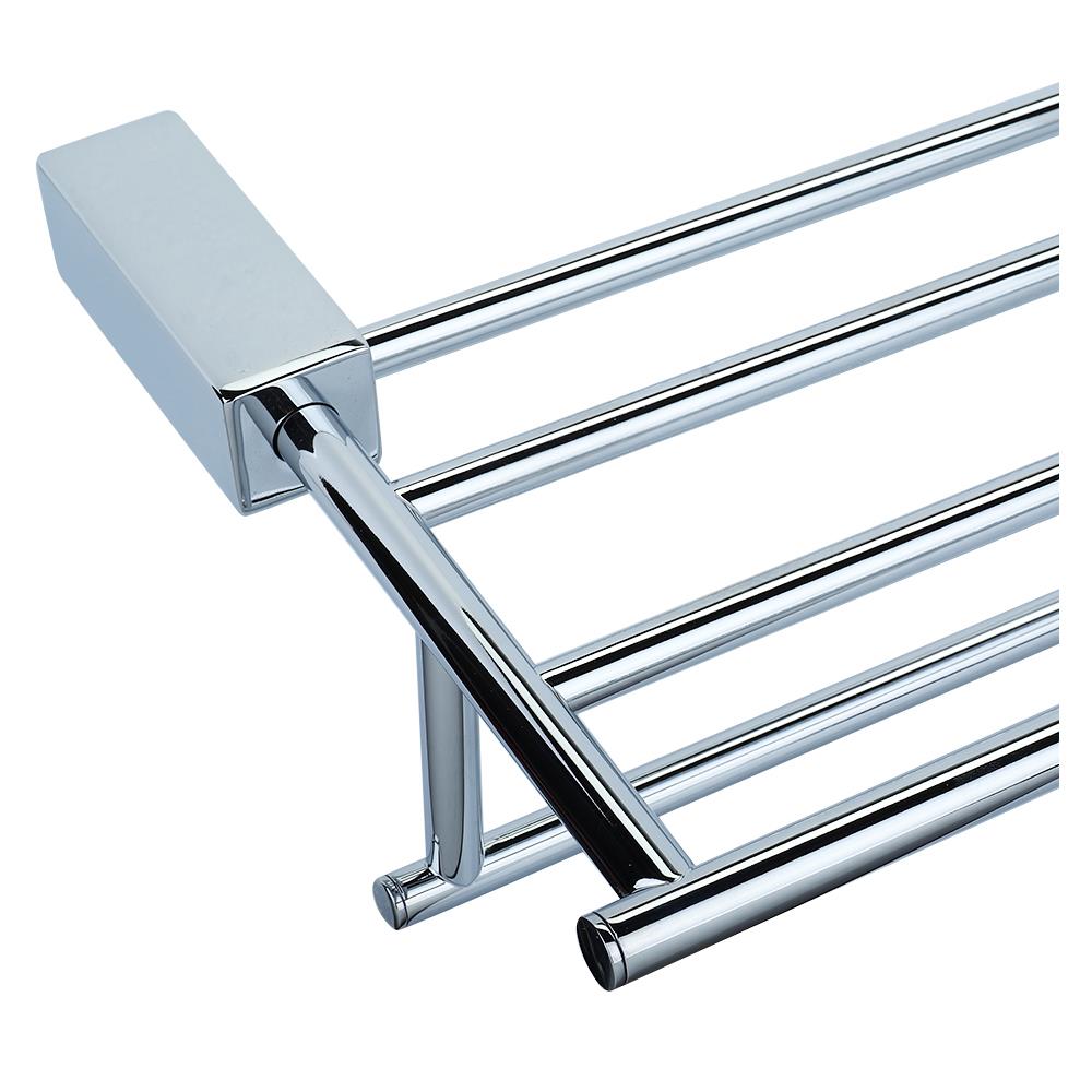 ชั้นวางพร้อมราว COTTO CT888(HM) สีโครม