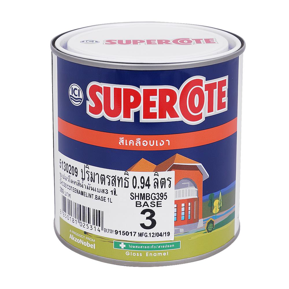 สีน้ำมัน DULUX SUPERCOTE CS3 สีใส เงา 1 ลิตร