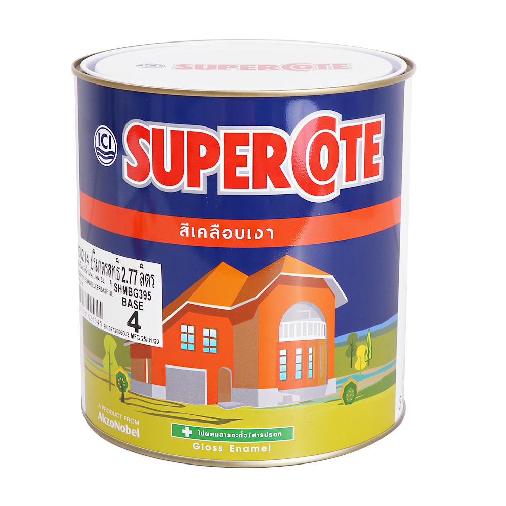 สีน้ำมัน DULUX SUPERCOTE CS4 สีใส เงา 3 ลิตร