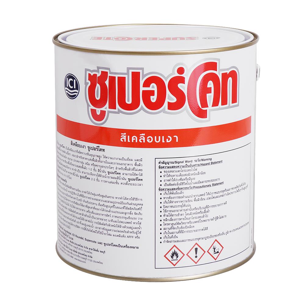 สีน้ำมัน DULUX SUPERCOTE CS4 สีใส เงา 3 ลิตร
