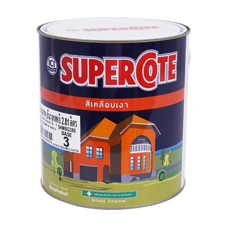 สีน้ำมัน DULUX SUPERCOTE CS3 สีใส เงา 3 ลิตร