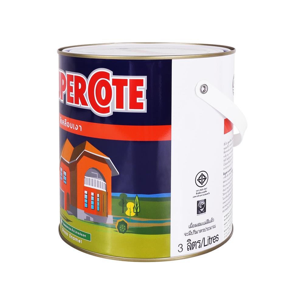 สีน้ำมัน DULUX SUPERCOTE CS2 สีใส เงา 3 ลิตร
