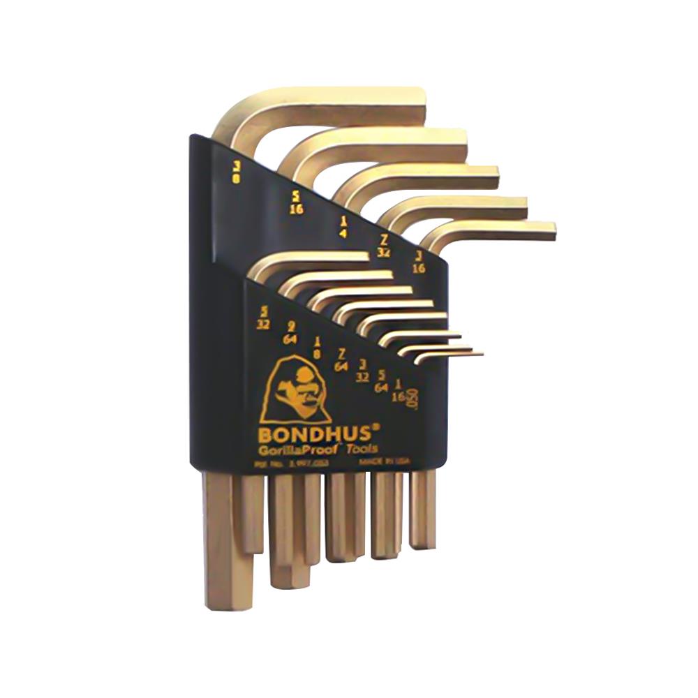 ประแจหกเหลี่ยม BONDHUS #38237 13 ชิ้น/ชุด