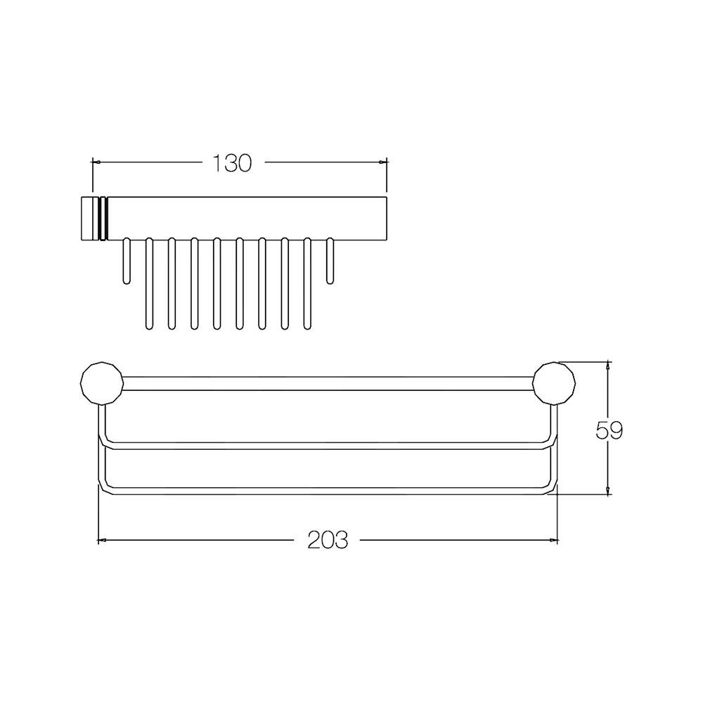 ตะแกรงวางของ WS ZS-5016-20 สเตนเลส