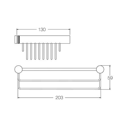 ตะแกรงวางของ WS ZS-5016-20 สเตนเลส_1