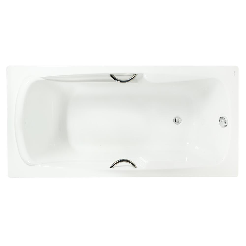 อ่างอาบน้ำ CRISTINA OZ-HE170080BT 170 ซม. สีขาว