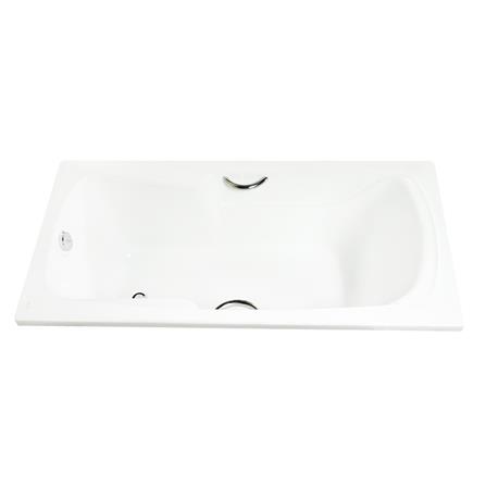 อ่างอาบน้ำ CRISTINA OZ-HE170080BT 170 ซม. สีขาว_0