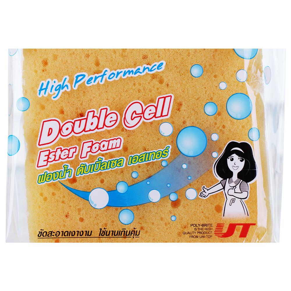 ฟองน้ำล้างภาชนะ POLY-BRITE DOUBLE CELL ESTER 482-0