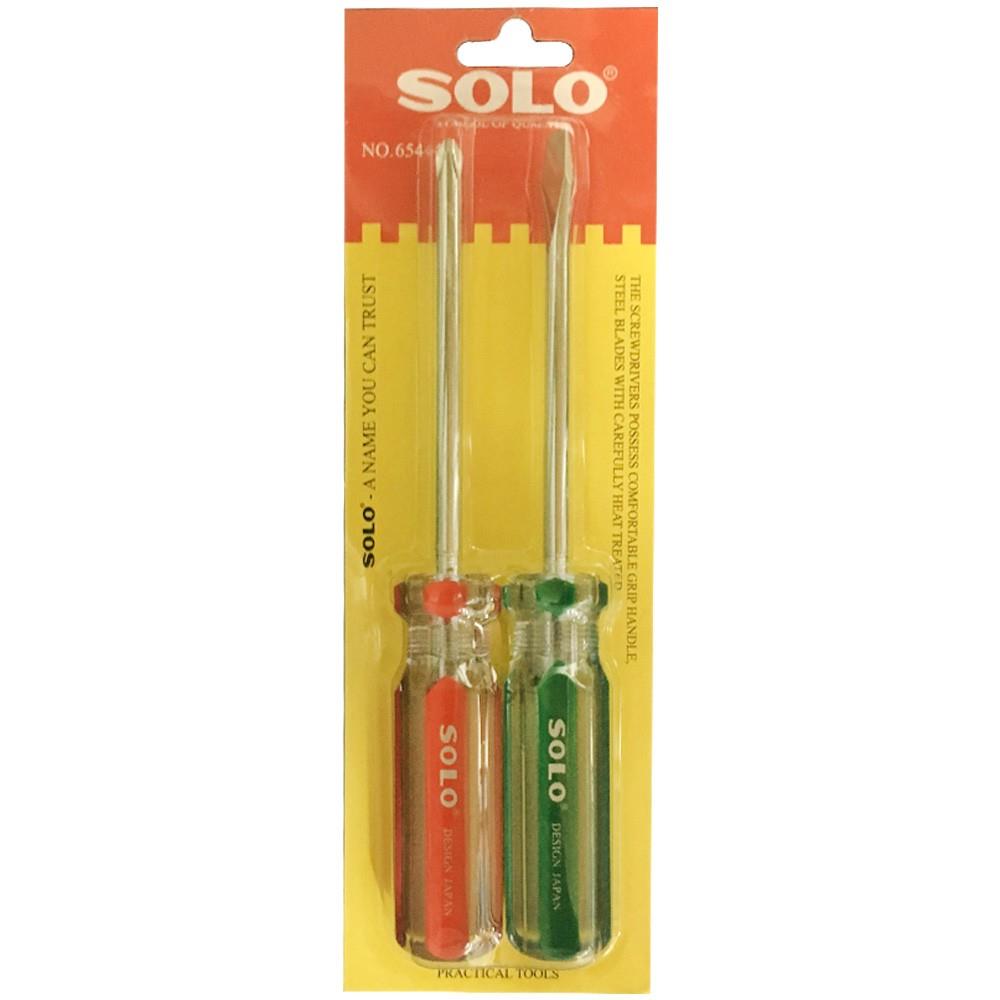 ชุดไขควง SOLO No.654 4 นิ้ว แพ็ค 2 ชิ้น