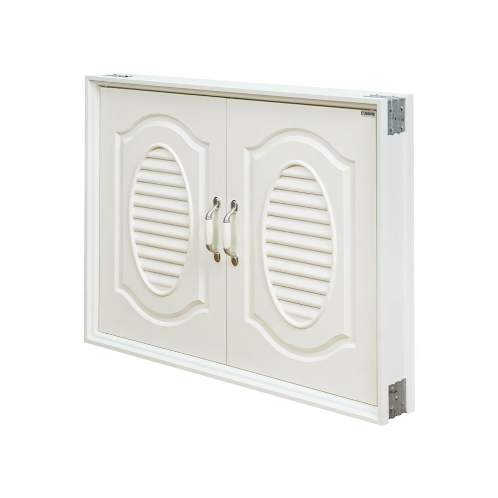 บานซิงค์ ABS CABIN LILLY 85.5x65.5 ซม. สีครีม