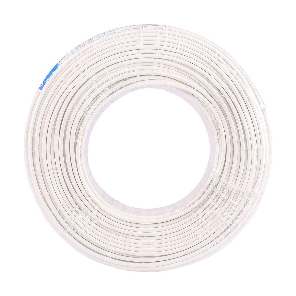 สายไฟ VAF BCC 2x2.5 ตร.มม. 100 ม. สีขาว