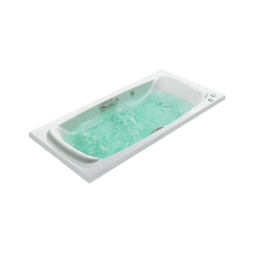 อ่างอาบน้ำ 175 ซม. CRISTINA OZ-TA175085BT สีขาว