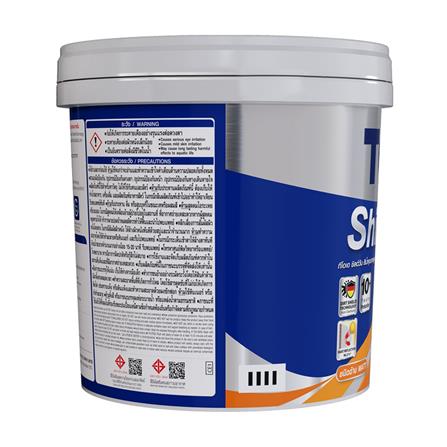 สีน้ำทาภายนอก ชนิดด้าน TOA SHIELD-1 NANO BASE C สีขาว 2.5 แกลลอน_2