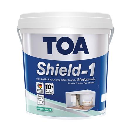 สีน้ำทาภายใน TOA SHIELD-1 BASE C ด้าน 2.5 แกลลอน