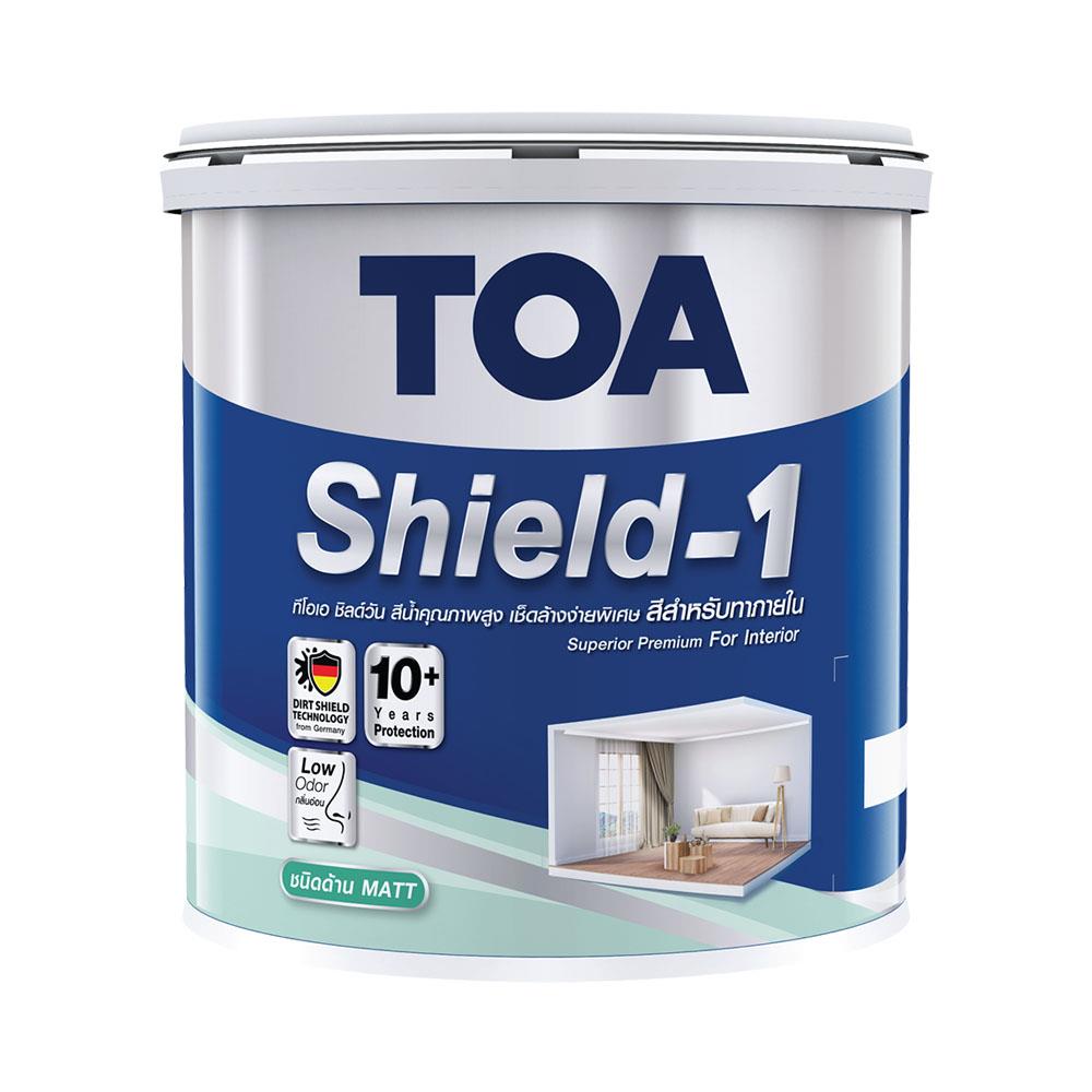 สีน้ำทาภายใน TOA SHIELD-1 BASE C ด้าน 1 แกลลอน