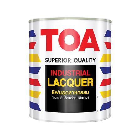 สีพ่นอุตสาหกรรม TOA INDUSTRIAL LACQUER BASE D สีใส เงา 1 แกลลอน