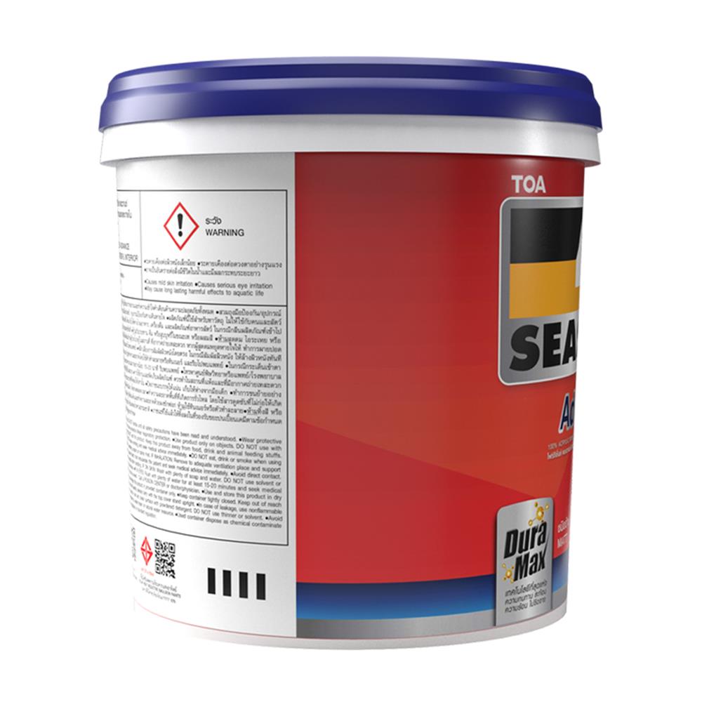 สีน้ำทาภายนอก ชนิดด้าน TOA 4 SEASONS ADVANCE BASE B สีขาว 2.5 แกลลอน