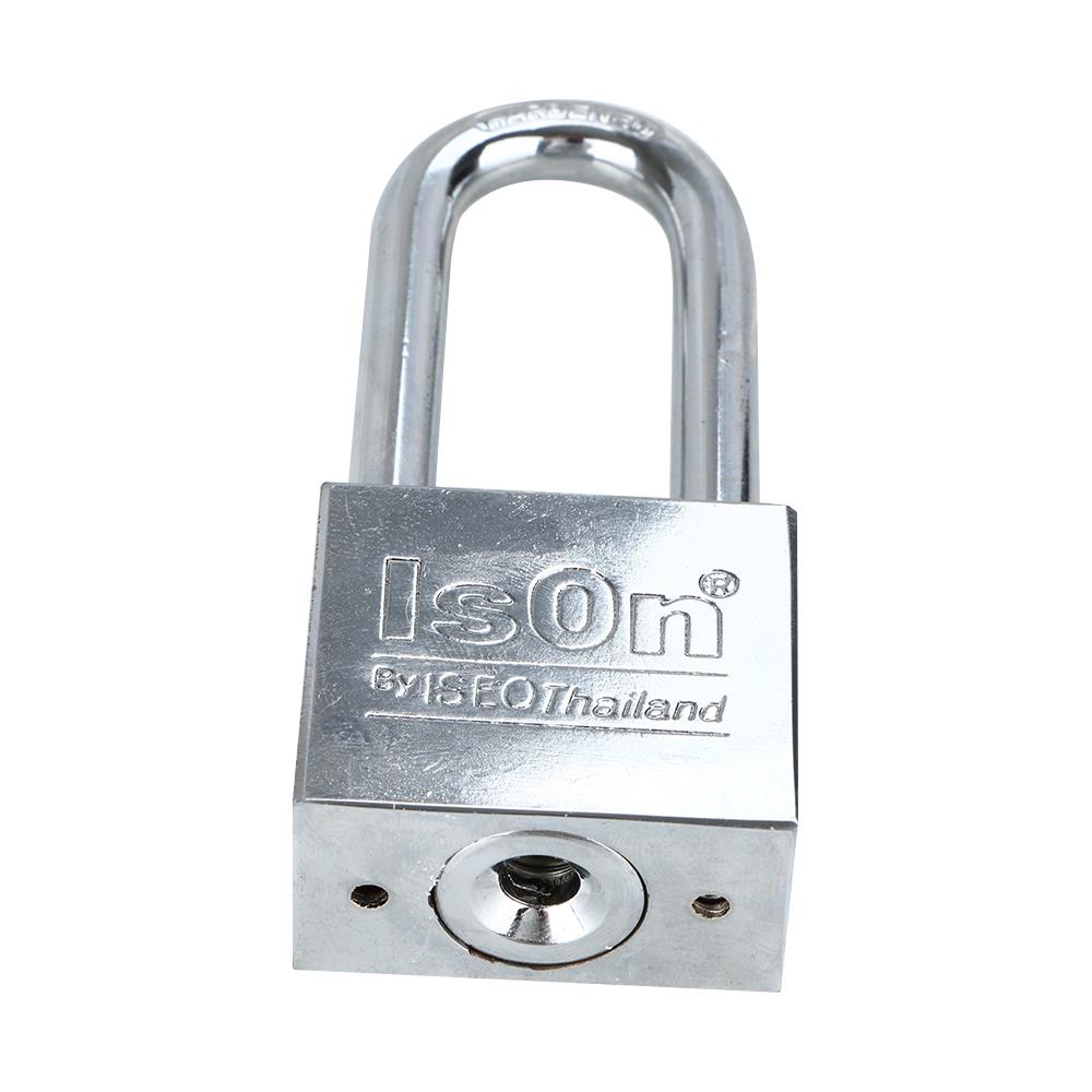 กุญแจลูกปืน ISON 877-CP40L 40 มม. สีสเตนเลส