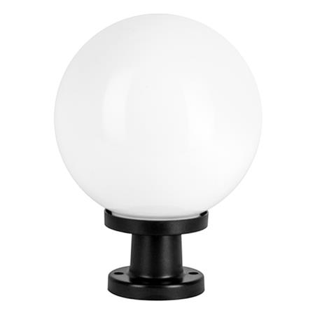 ไฟหัวเสา L&E BDR610/B สีขาว/ดำ_0