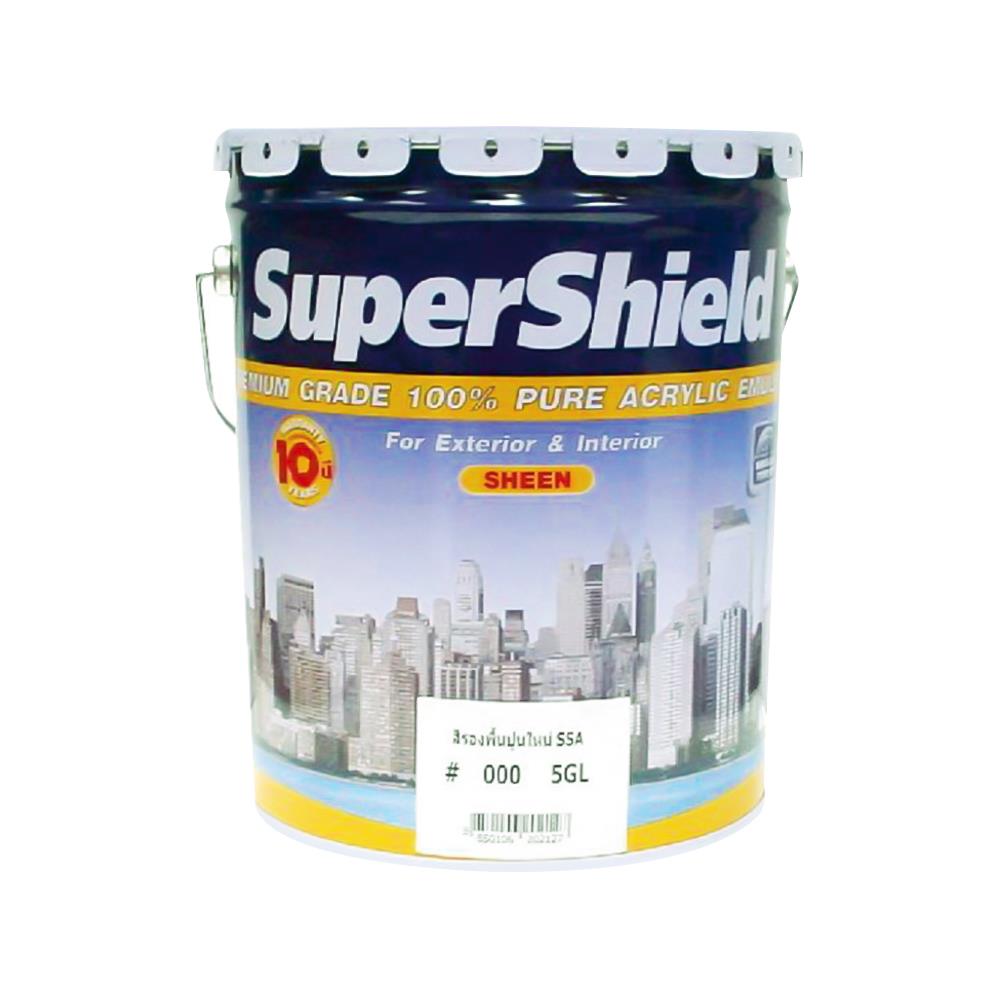 สีรองพื้นปูนใหม่ TOA SUPERSHIELD #000 เนียน 5 แกลลอน