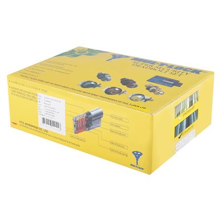 ชุดลูกบิดประตู หัวกลม (พร้อม DEADBOLT) MUL-T-LOCK DTSS-8309 สีสเตนเลส_4