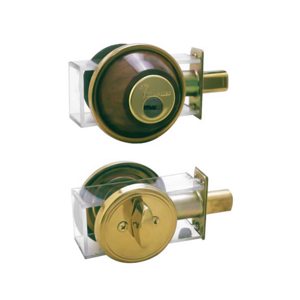 ลูกบิด+DB MUL-T-LOCK DTWN-8300/SET หัวกลม สีลายไม้