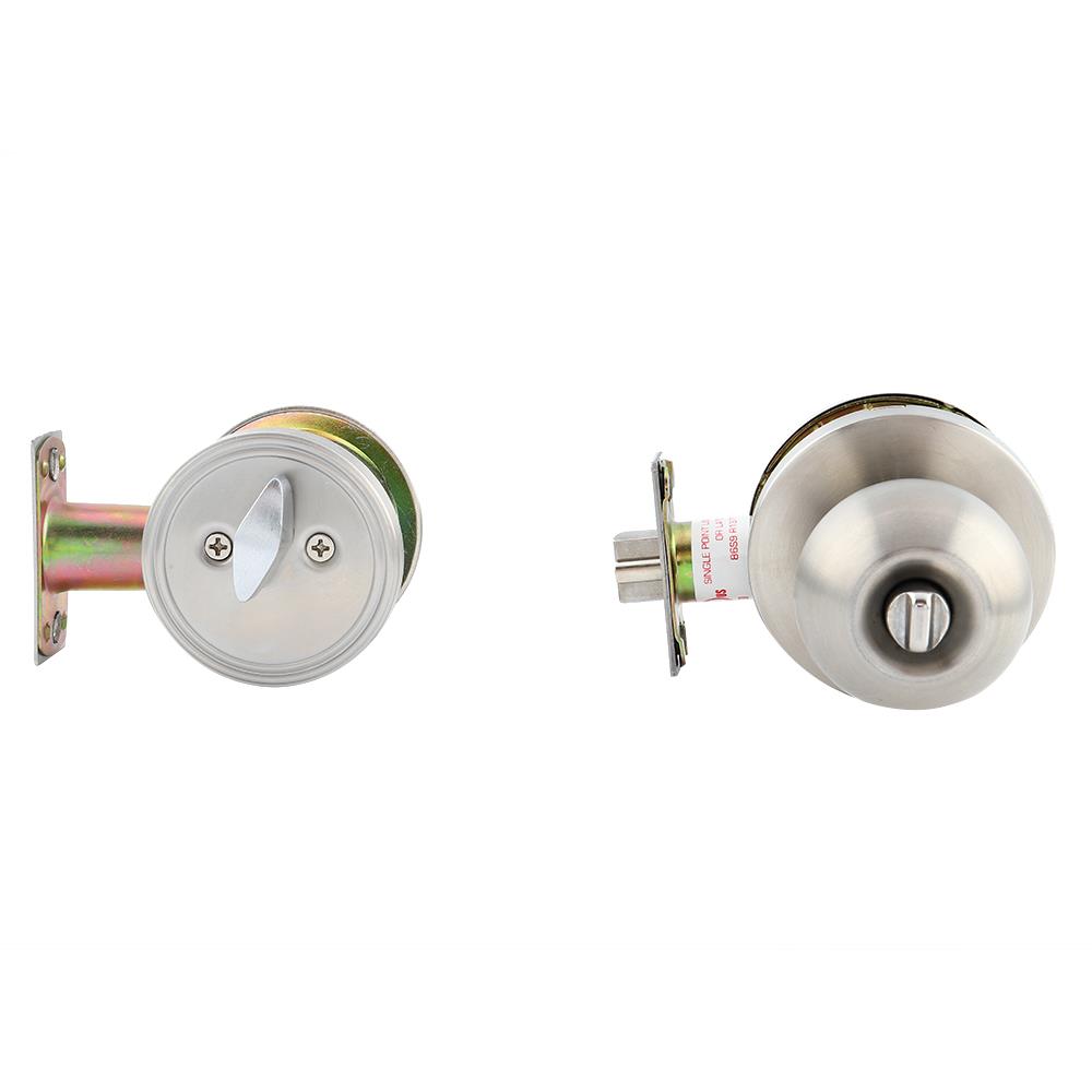 ลูกบิด+DB MUL-T-LOCK DTSS-8309 (S)/SET หัวกลม สีสเตนเลส