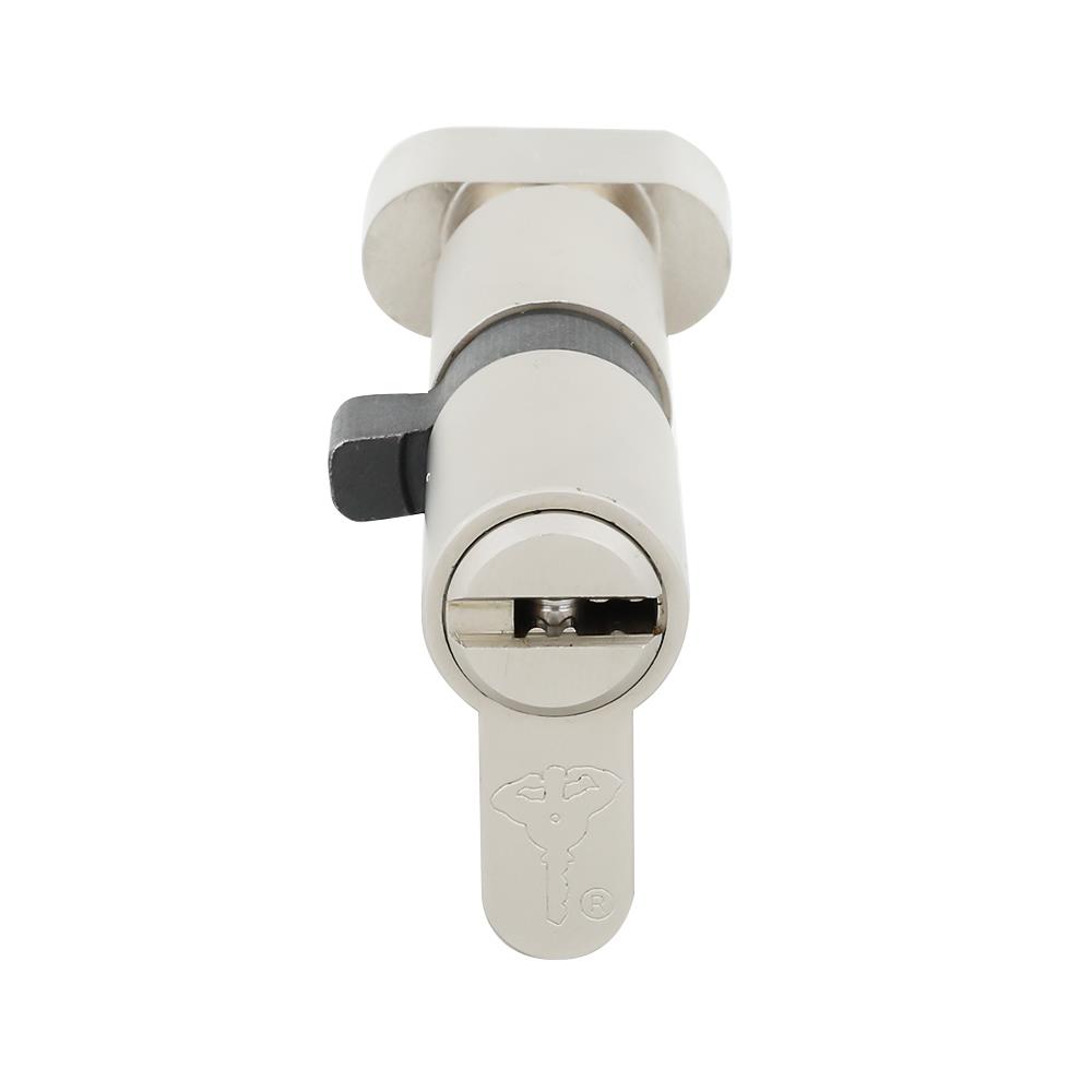 ไส้กุญแจ MORTISE ทั่วไป 1 ด้าน MTL CYLINDERS สีสเตนเลส