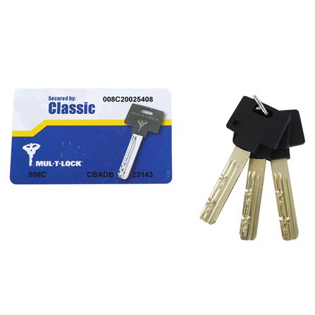 ไส้กุญแจ MORTISE ทั่วไป 1 ด้าน MTL CYLINDERS สีสเตนเลส_2