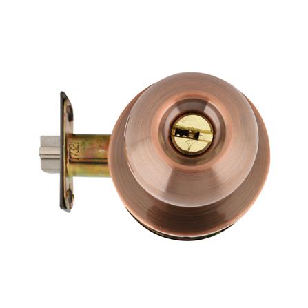 ลูกบิด+DB MUL-T-LOCK DTAC-8303 (S)/SET หัวกลม สีทองแดงรมดำ_2