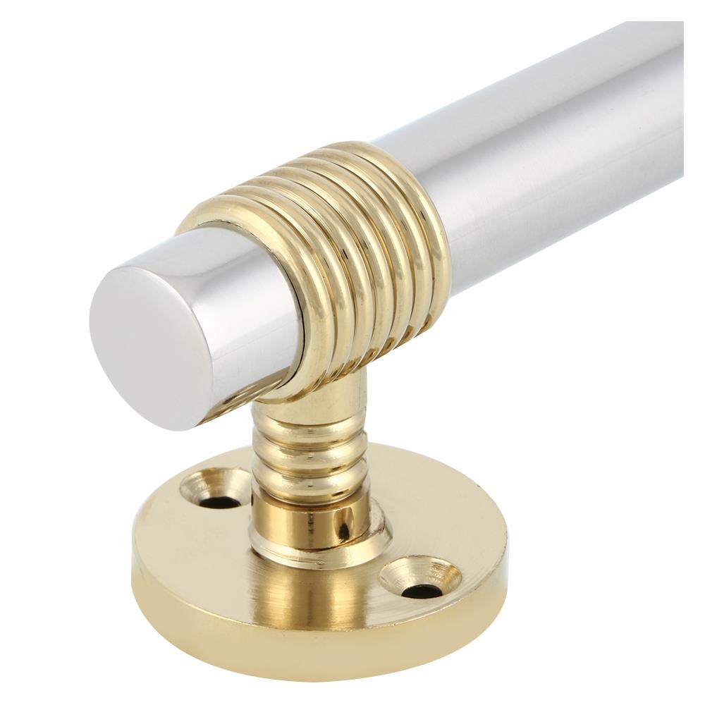 มือจับดึงประตู MTL DTH-304(D) 9 นิ้ว สีขาว/ทอง