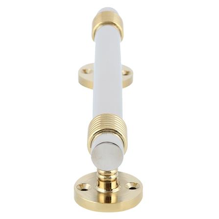 มือจับดึงประตู MTL DTH-304(D) 9 นิ้ว สีขาว/ทอง_1