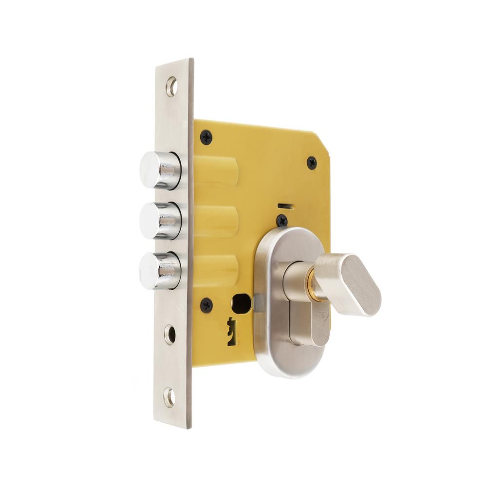 ตลับกุญแจ MORTISE  MUL-T-LOCK 4M สีทอง/สเตนเลส