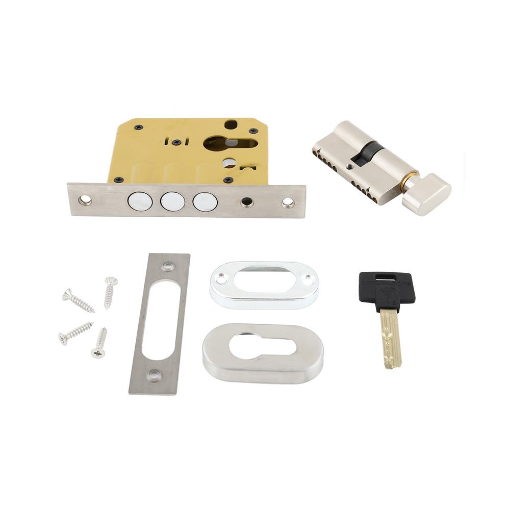 ตลับกุญแจ MORTISE  MUL-T-LOCK 4M สีทอง/สเตนเลส