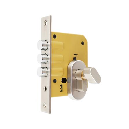 ตลับกุญแจ MORTISE  MUL-T-LOCK 4M สีทอง/สเตนเลส_1