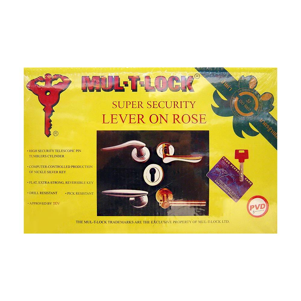 มือจับก้านโยกห้องทั่วไป MORTISE  MTL DTLH-046 สีสเตนเลส