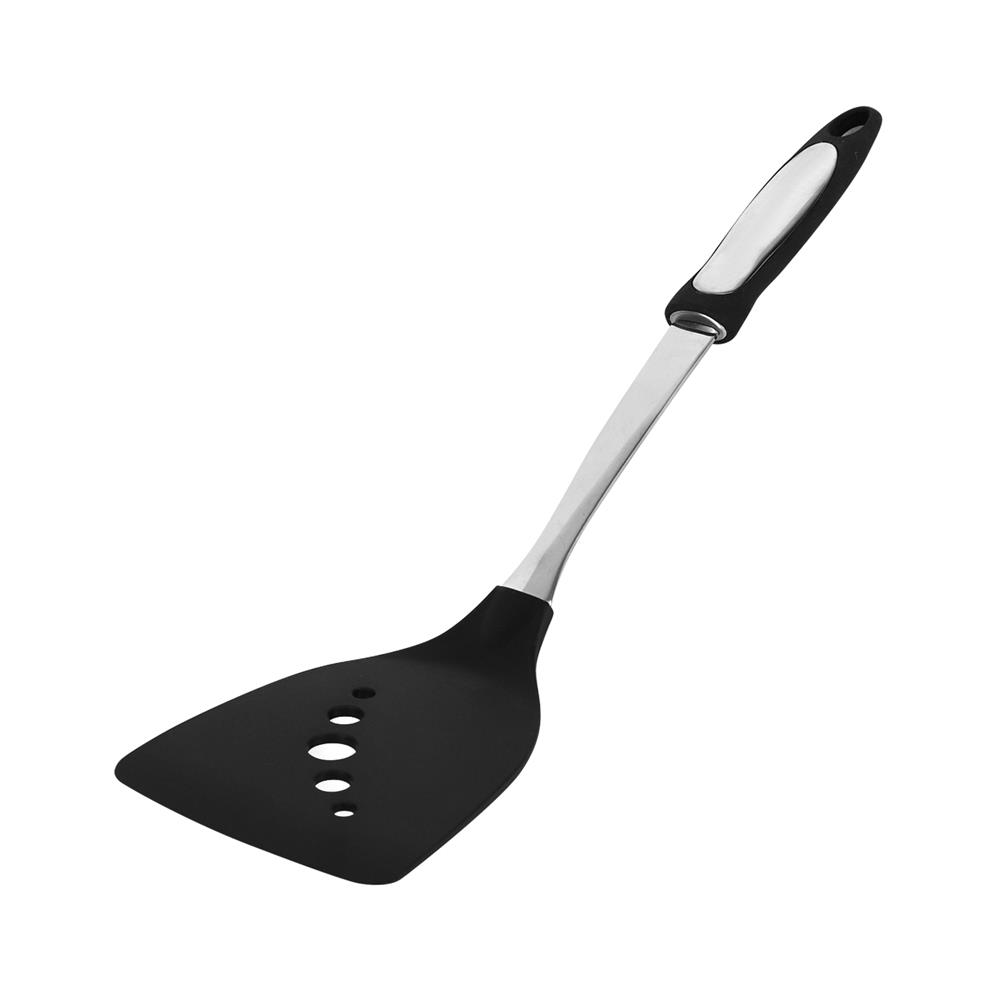 ตะหลิวไนลอนมีร่อง PENGUIN ด้ามสีดำ