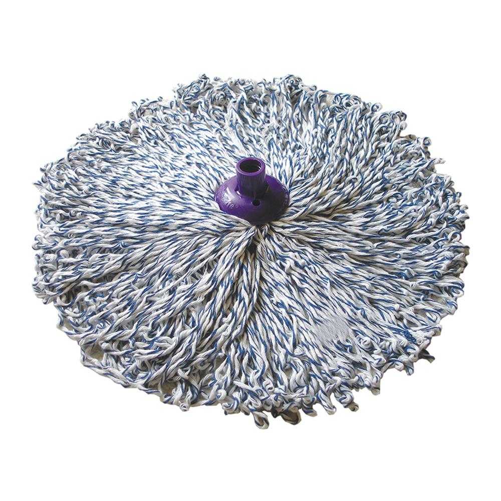 อะไหล่ม็อบคอตตอนหัวจุก SCOTCH-BRITE 5 นิ้ว สีม่วง